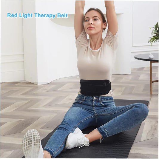 Red Light Therapy Belt, Infrared Light Therapy Speed Healing with Controller, Versatile Use, Ideal Gift for Women Men