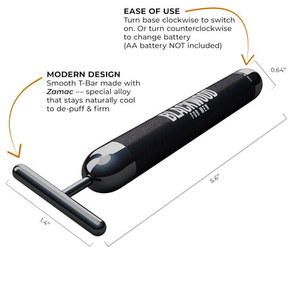 Eye and Facial Massager - Face Sculpting Tool for Men-Fights Puffy Eyes, Dark Circles, & Crow'S Feet- Self Care Gifts Face Massager Facial Tools-Gua Sha & Jade Roller Alternative