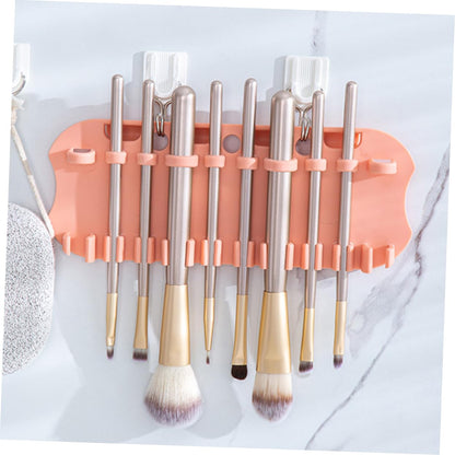 Makeup Brush Cleaner Storage Box Compact Makeup Tool Cleaning Holder for Home Use Lightweight and Portable Practical Design