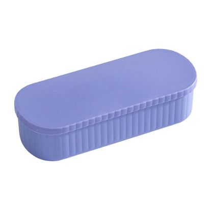 Makeup Brush Cleaner Storage Box Compact Makeup Tool Cleaning Holder for Home Use Lightweight and Portable Practical Design